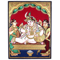 TANJORE PAINTING BUTTER KRISHNA