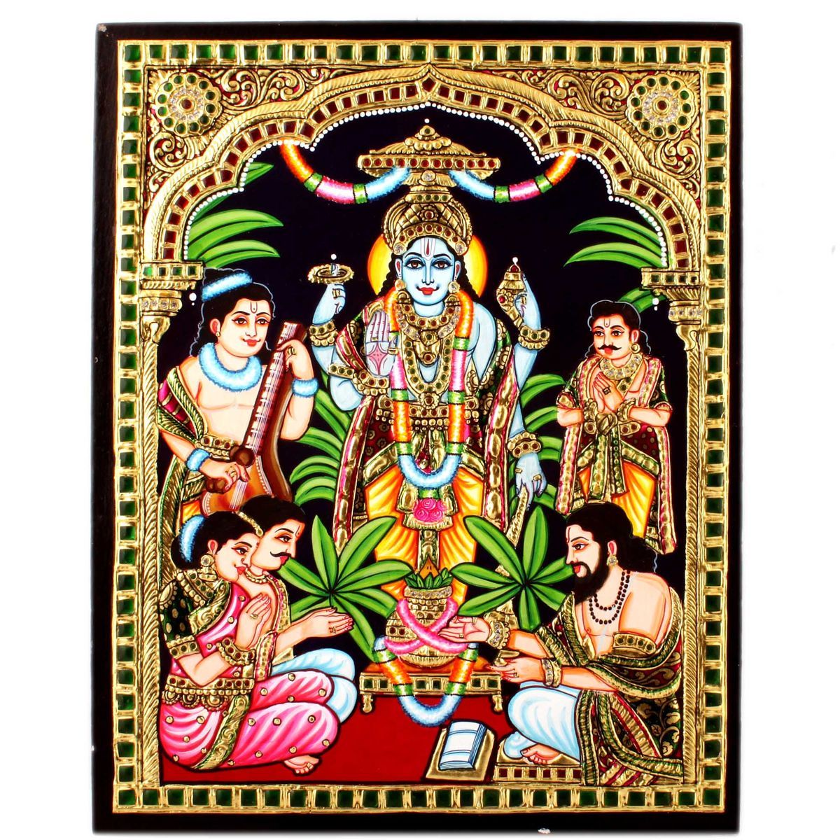TANJORE PAINTING SATHYANARAYANA