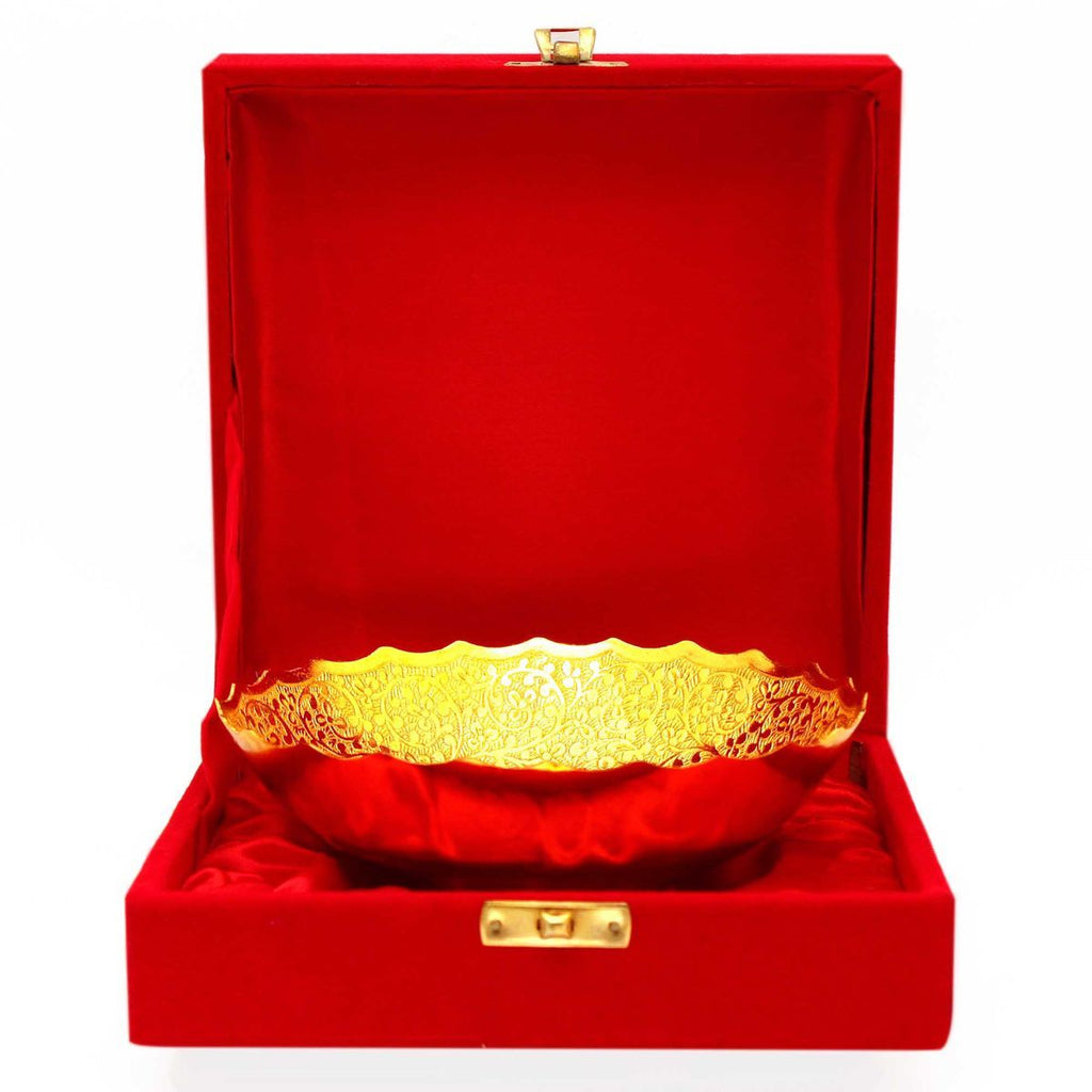 BOWL GOLD PLATED