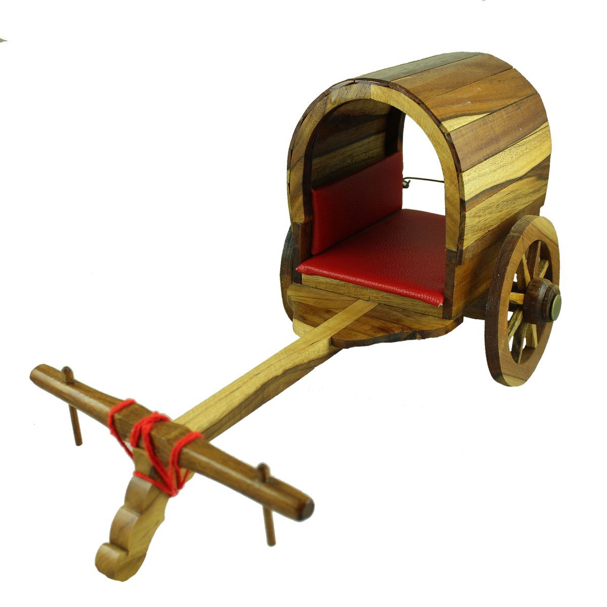 WOODEN SMALL KOOTU VANDI-BULLOCK CART