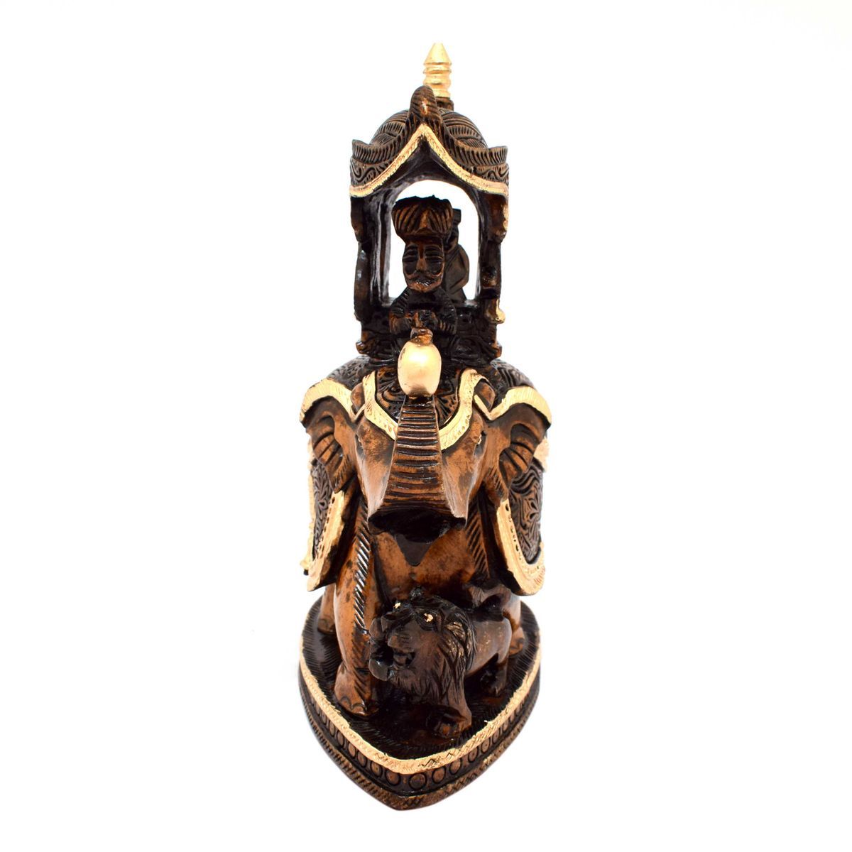 WHITE WOOD AMBARI ELEPHANT