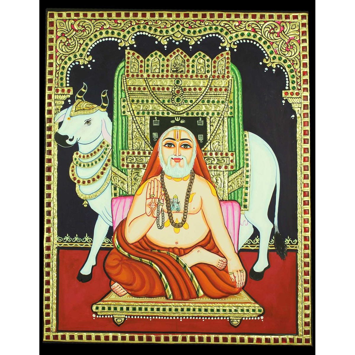 TANJORE PAINTING RAGAVENDRA