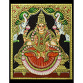 TANJORE PAINTING GAJA LAKSHMI