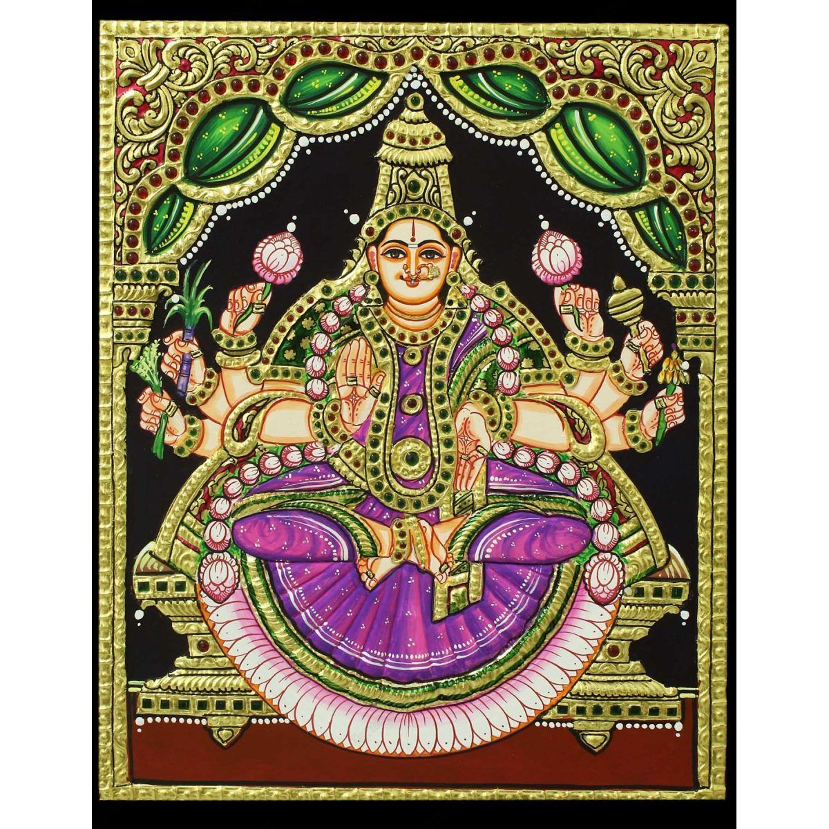 TANJORE PAINTING DHANYA LAKSHMI
