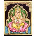 TANJORE PAINTING  LOTUS GANESHA
