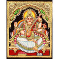 TANJORE PAINTING SARASWATHI