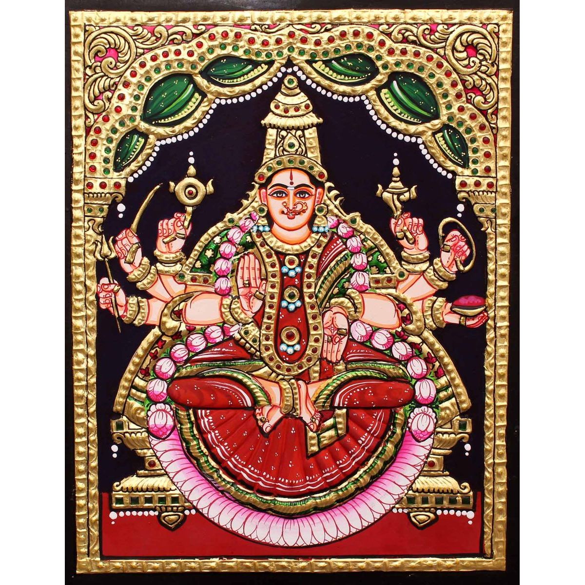 TANJORE PAINTING DHANYA LAKSHMI