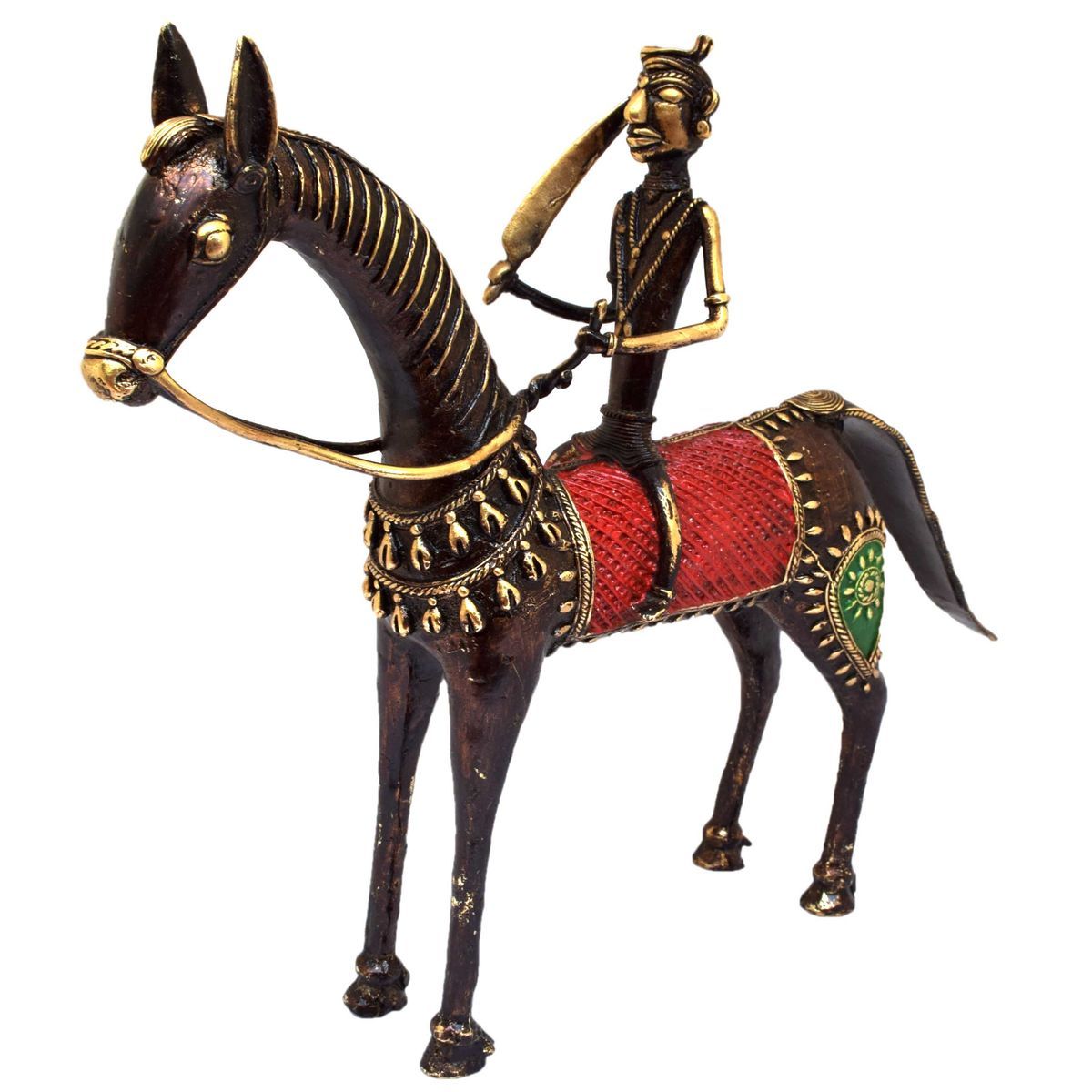 BASTAR HORSE WITH RIDER