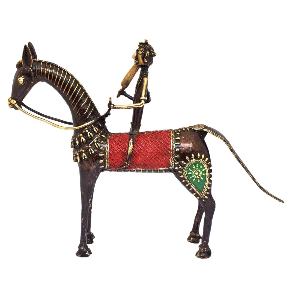 BASTAR HORSE WITH RIDER