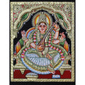 TANJORE PAINTING SARASWATHI