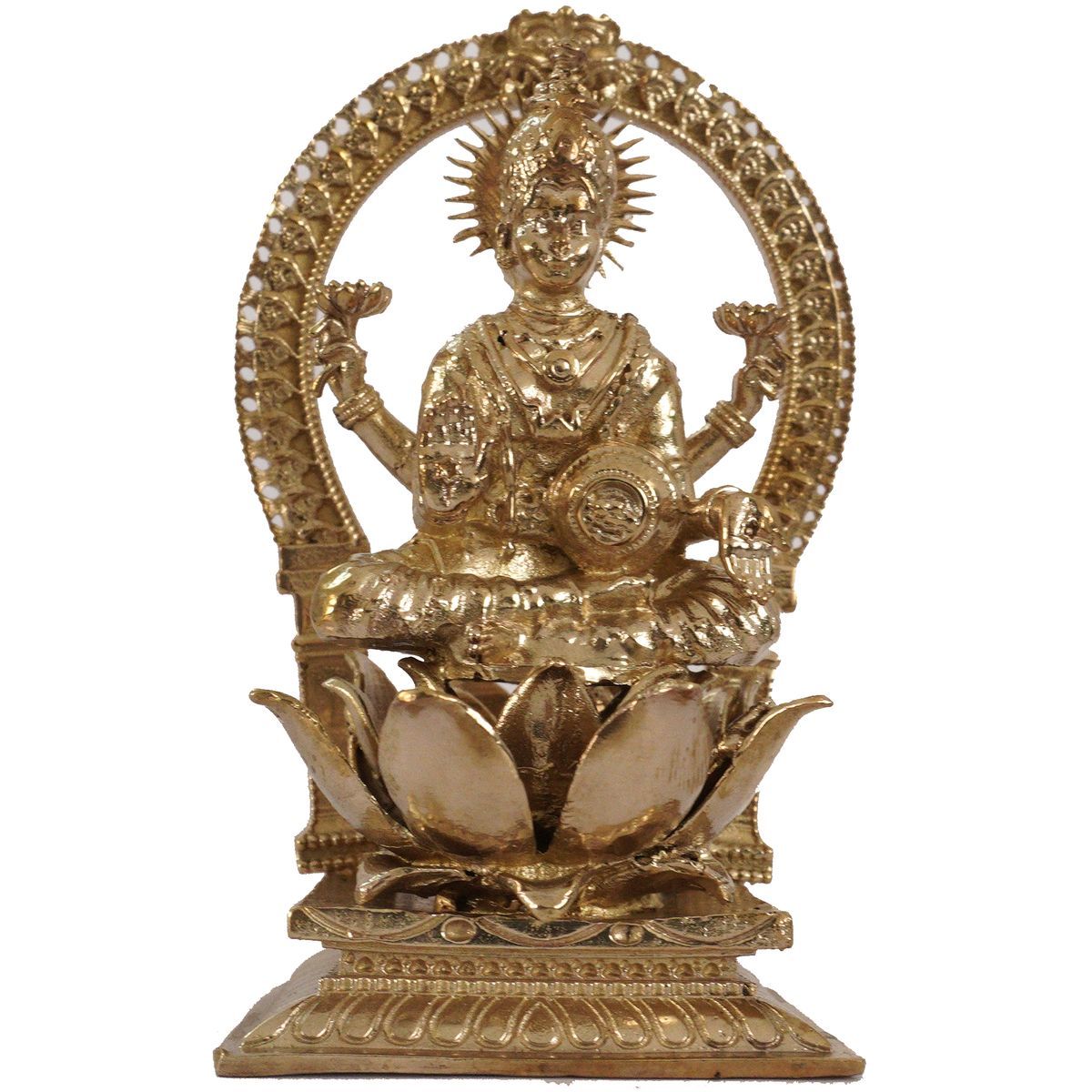 LAKSHMI BRONZE SOLID IDOL