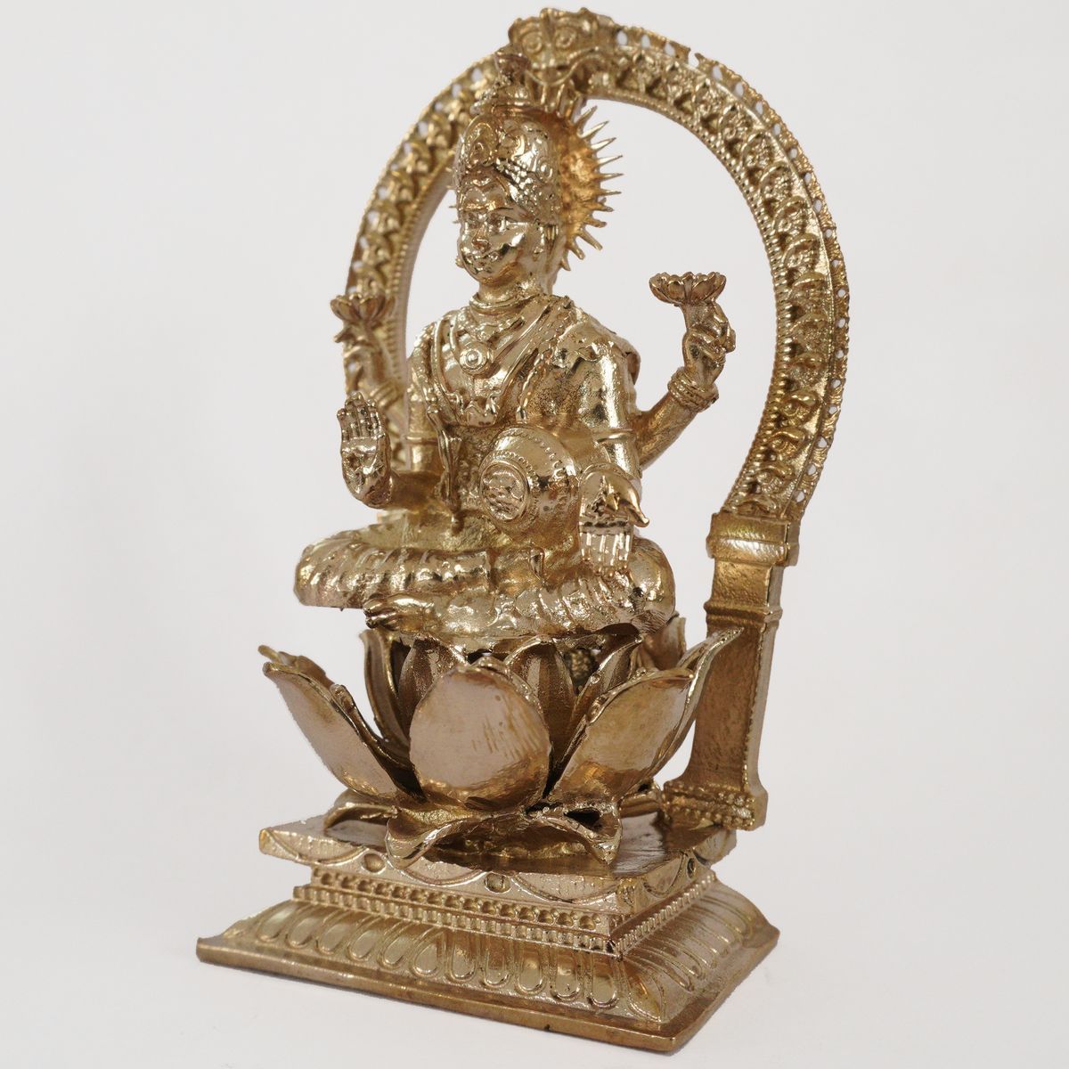 LAKSHMI BRONZE SOLID IDOL