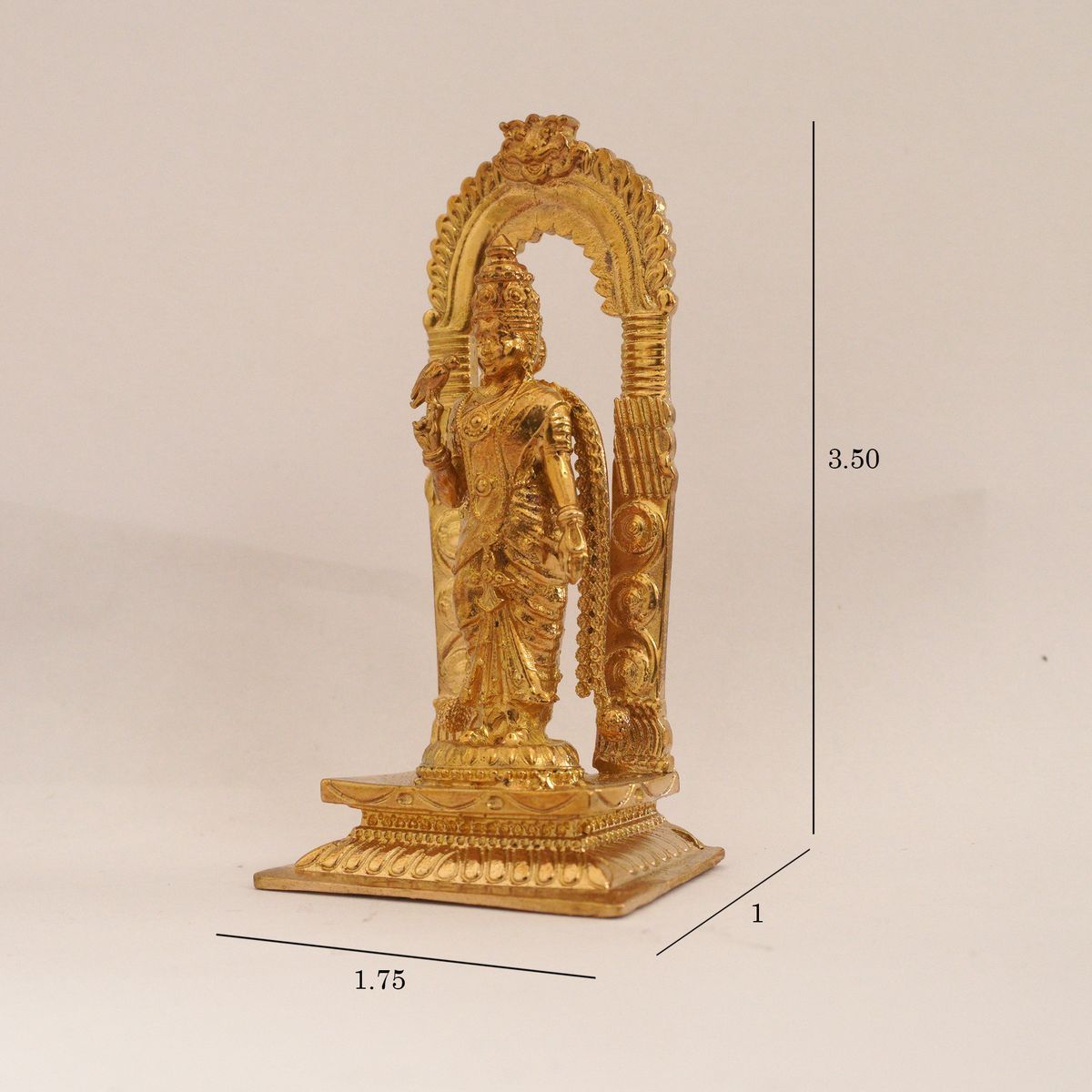 MADURAI MEENACHI BRONZE IDOL STATUE