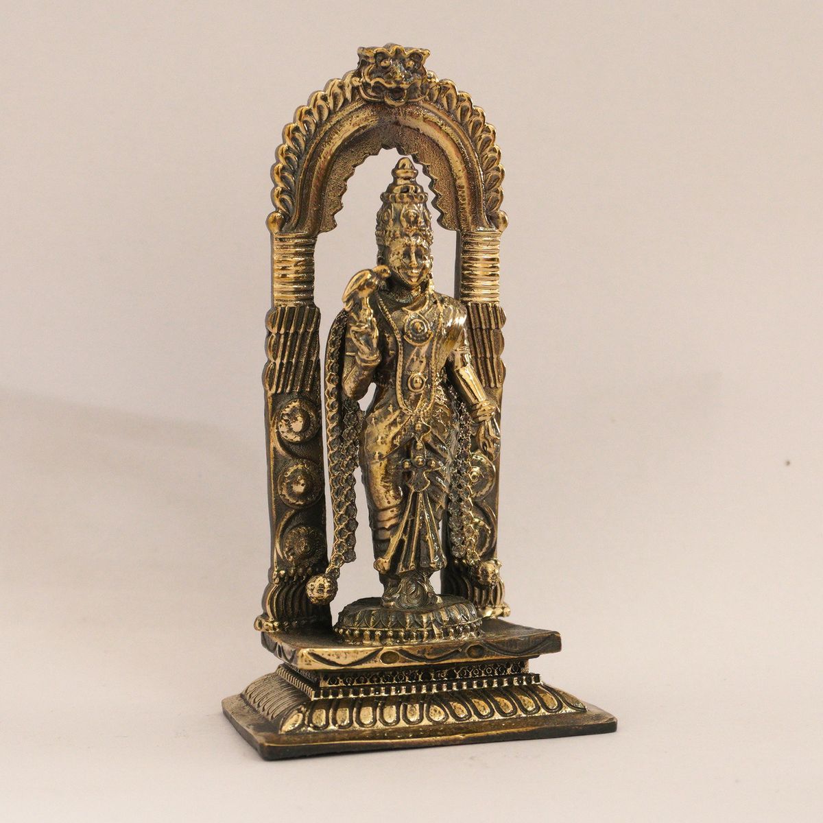 MADURAI MEENAKSHI BRONZE ANTIC IDOL STATUE