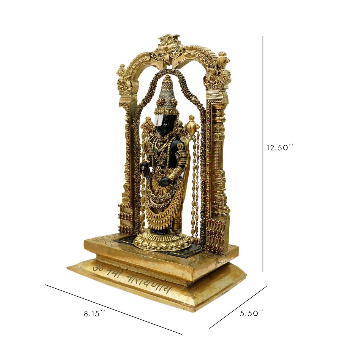 BALAJI BRONZE SOLID STATUE