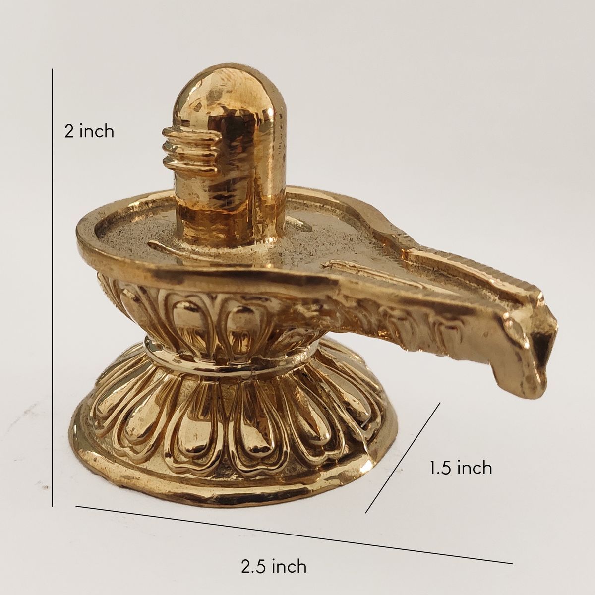 BRONZE SHIVALINGAM IDOL