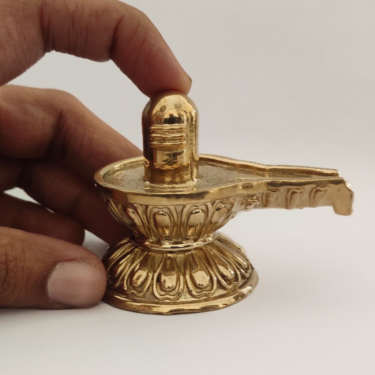 BRONZE SHIVALINGAM IDOL