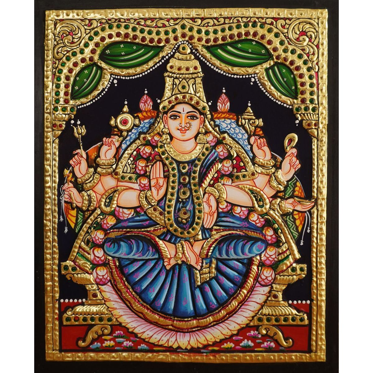 TANJORE PAINITNG VIDYA LAKSHMI