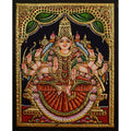 TANJORE PAINTING DHAIRYA LAKSHMI