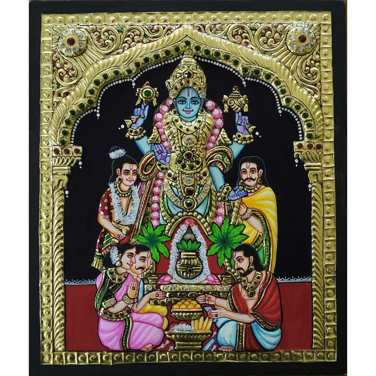 TANJORE PAINTING SATHYANARAYANA