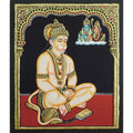TANJORE PAINTING HANUMAN SITTING