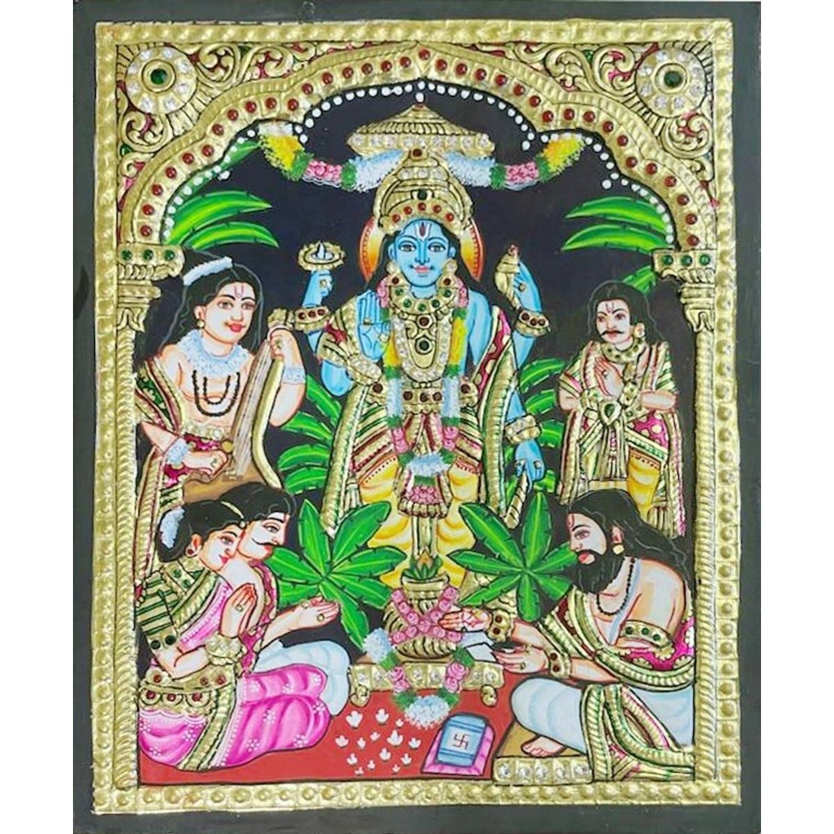 TANJORE PAINTING SATHYANARAYANA
