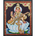 TANJORE PAINTING SARASWATHI