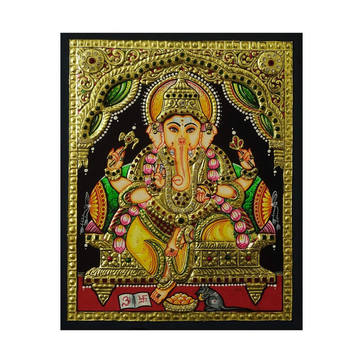 TANJORE PAINTING GANESHA