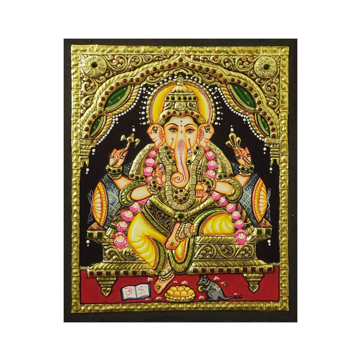TANJORE PAINTING GANESHA
