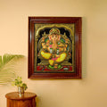 TANJORE PAINTING GANESHA