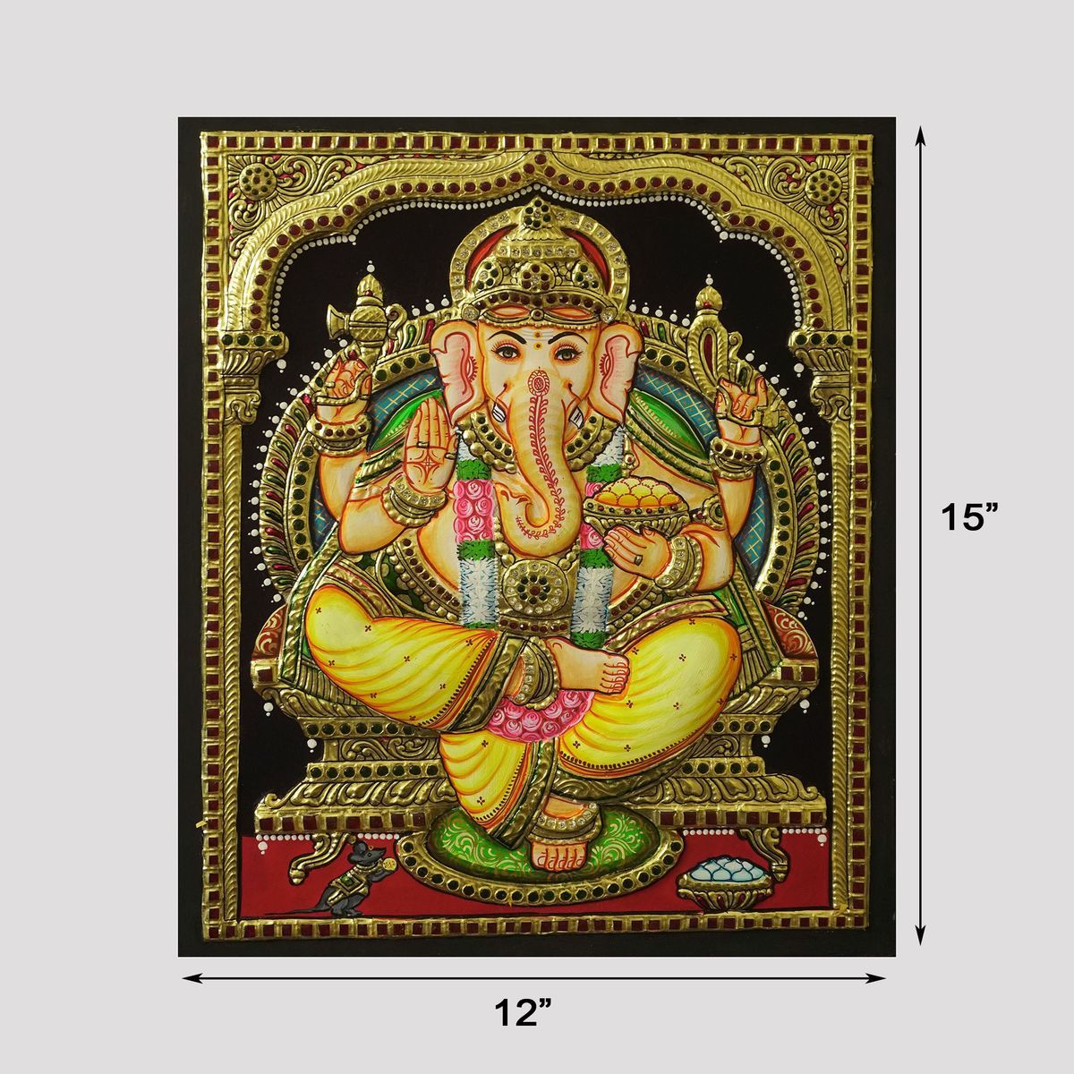 TANJORE PAINTING GANESHA