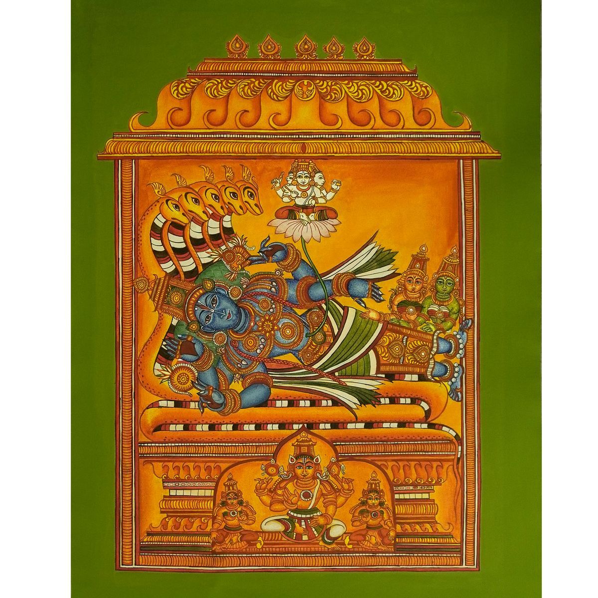 ANANDHAPADMANABHAN THIRUMALA PAINTING
