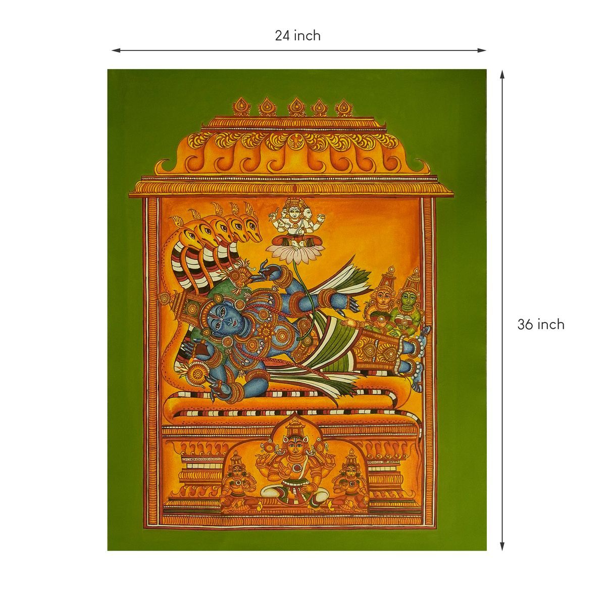 ANANDHAPADMANABHAN THIRUMALA PAINTING
