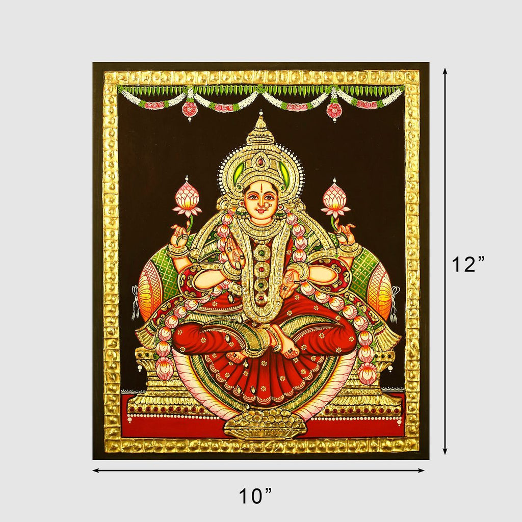 TANJORE PAINTING DHANA LAKSHMI
