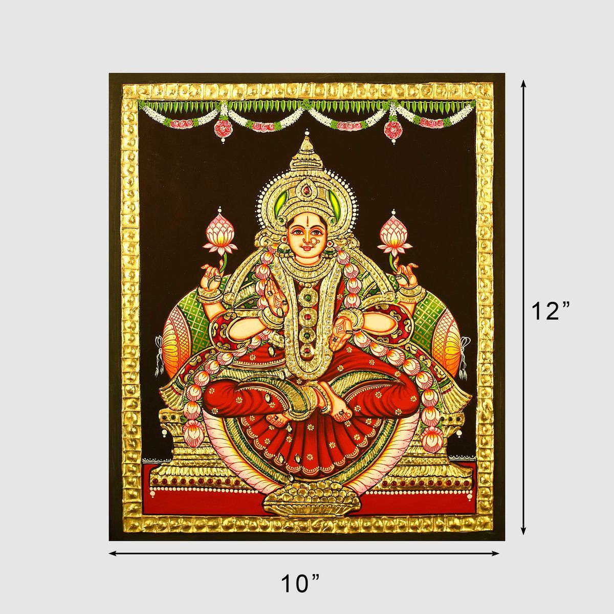 TANJORE PAINTING DHANA LAKSHMI