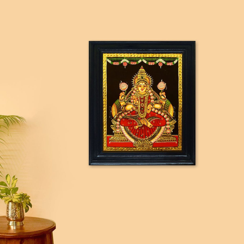 TANJORE PAINTING DHANA LAKSHMI