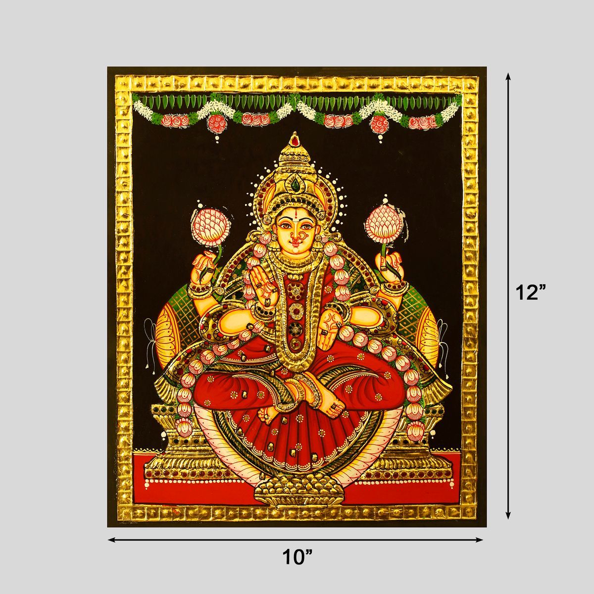 TANJORE PAINTING DHANA LAKSHMI
