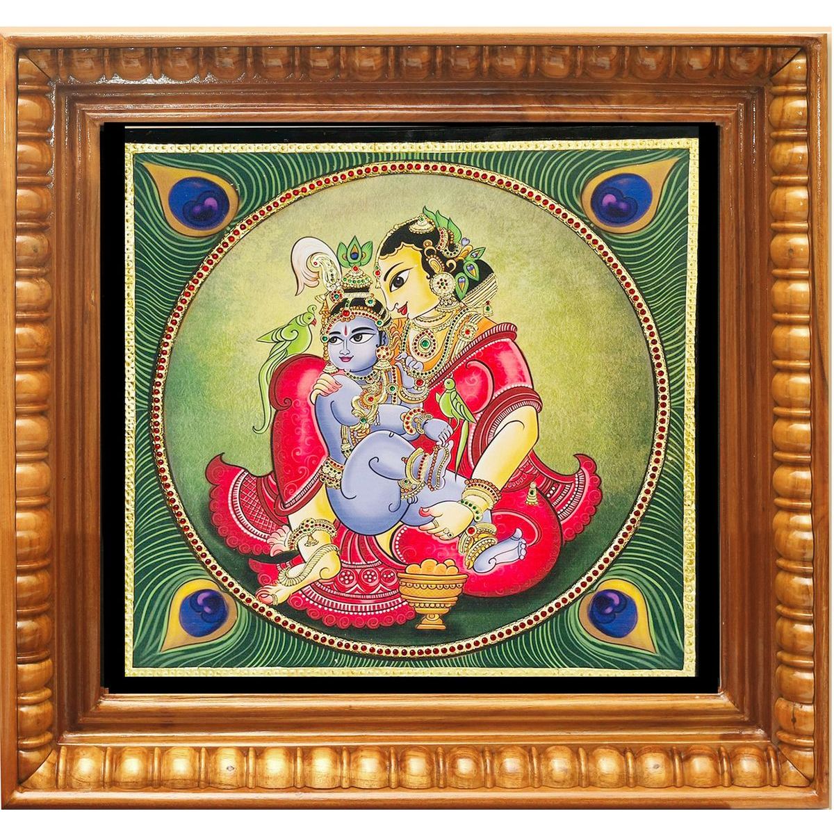 TANJORE PAINTING YASODHA KRISHNA