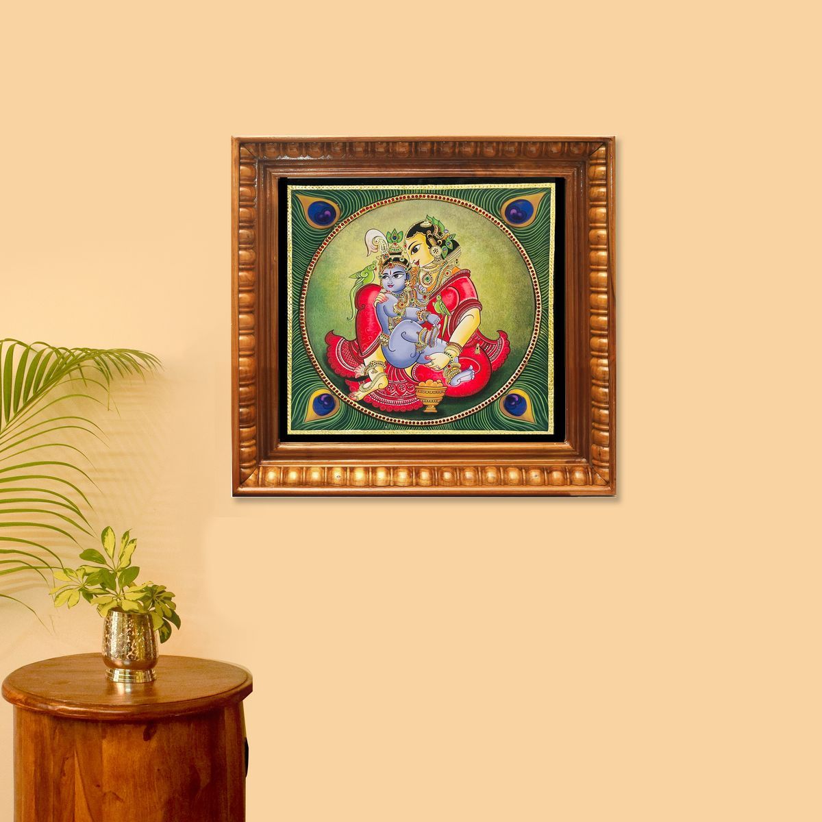TANJORE PAINTING YASODHA KRISHNA