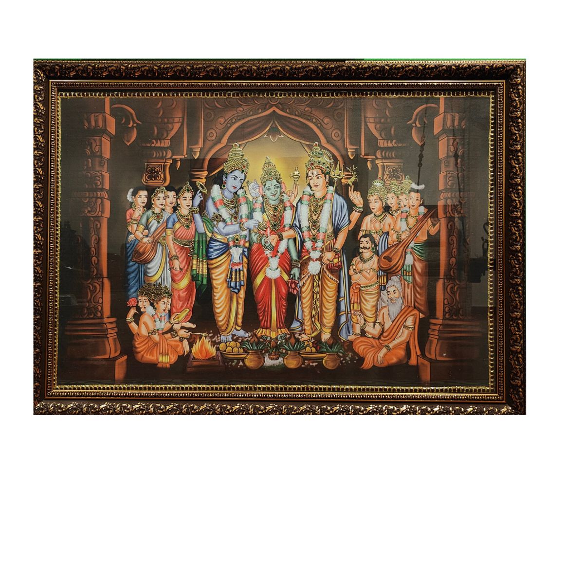 TANJORE PAINTING SRINIVASA KALYANAN