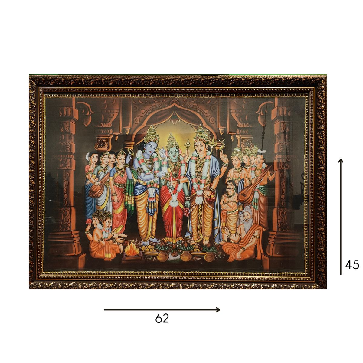 TANJORE PAINTING SRINIVASA KALYANAN