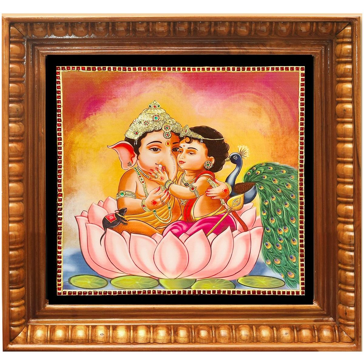 TANJORE PAINTING GANESHA
