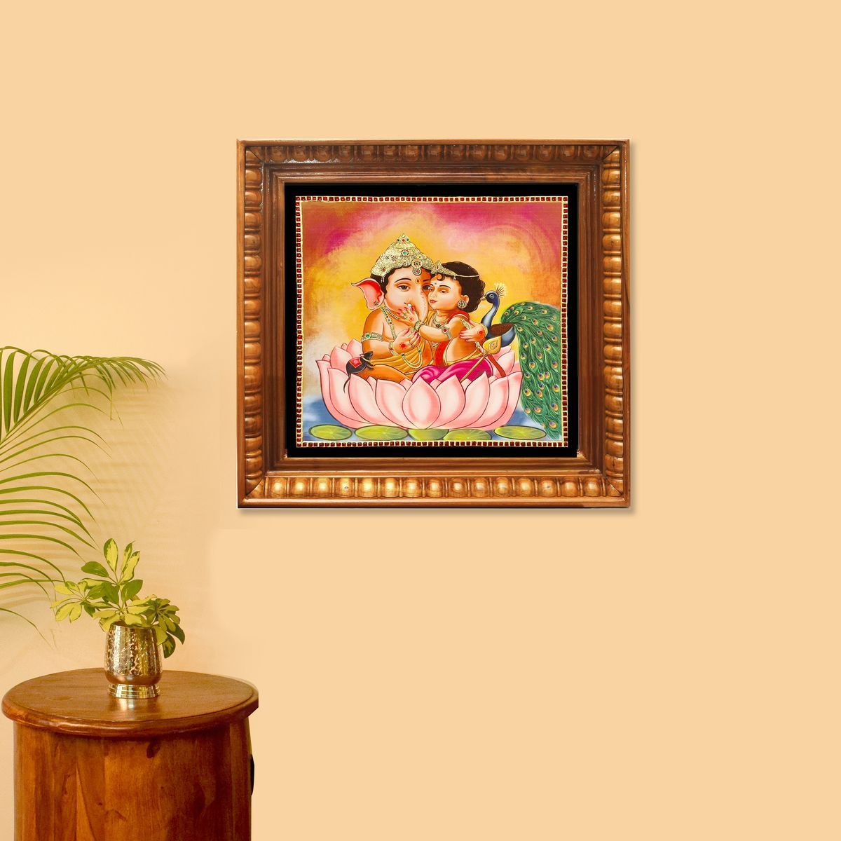 TANJORE PAINTING GANESHA