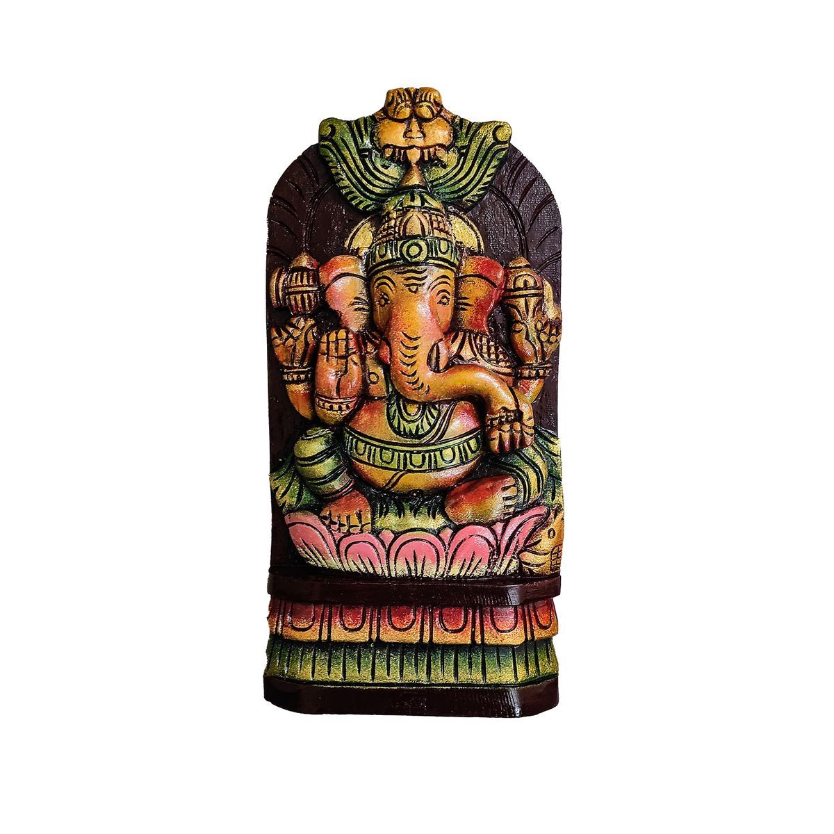 GANESHA VAAGAI WOODEN PANEL