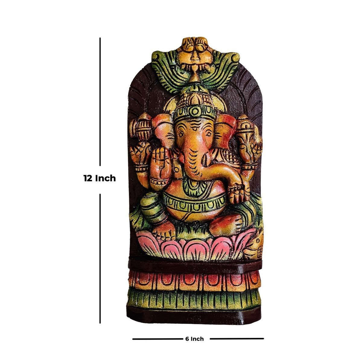 GANESHA VAAGAI WOODEN PANEL
