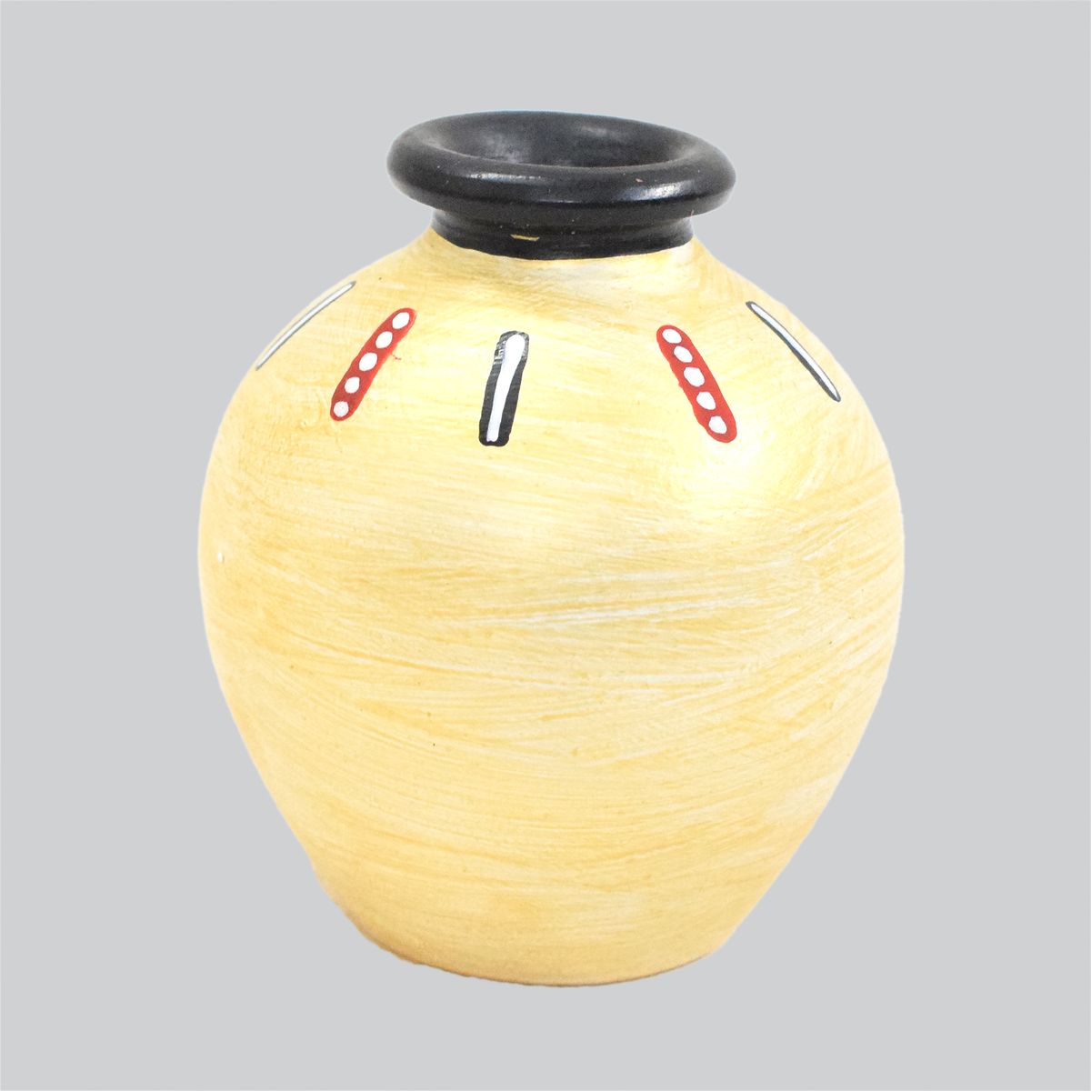 TERRACOTTA WARLI HAND PAINTED POT