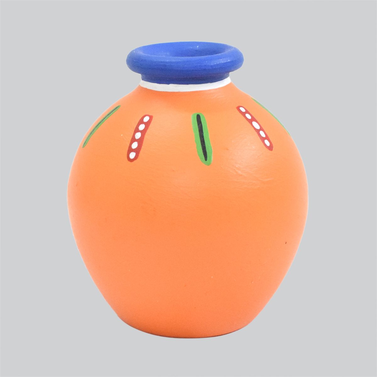 TERRACOTTA WARLI HAND PAINTED POT