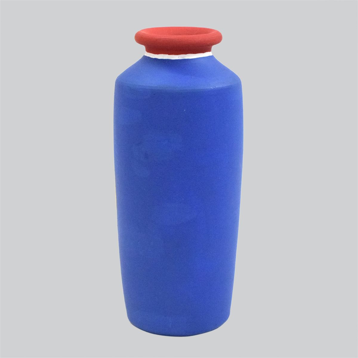TERRACOTTA WARLI HAND PAINTED FLOWER VASE POT
