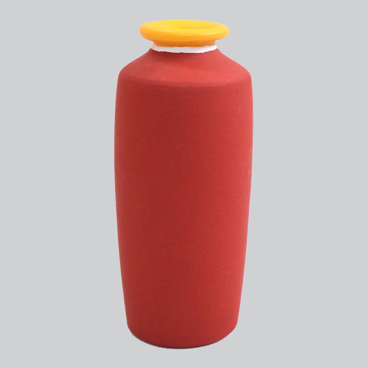 TERRACOTTA WARLI HAND PAINTED FLOWER VASE POT