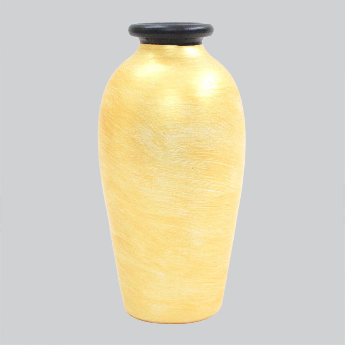 TERRACOTTA WARLI HAND PAINTED FLOWER VASE POT